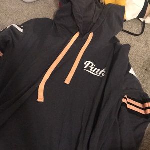 Pink athletic hoodie !